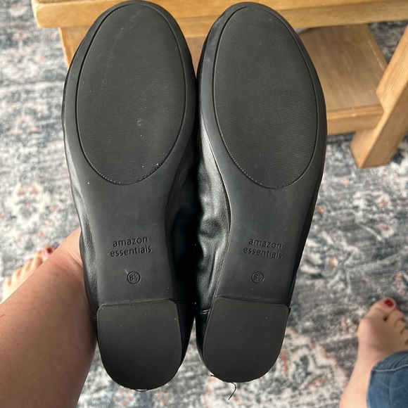 Black ballet flats - Picture 4 of 5